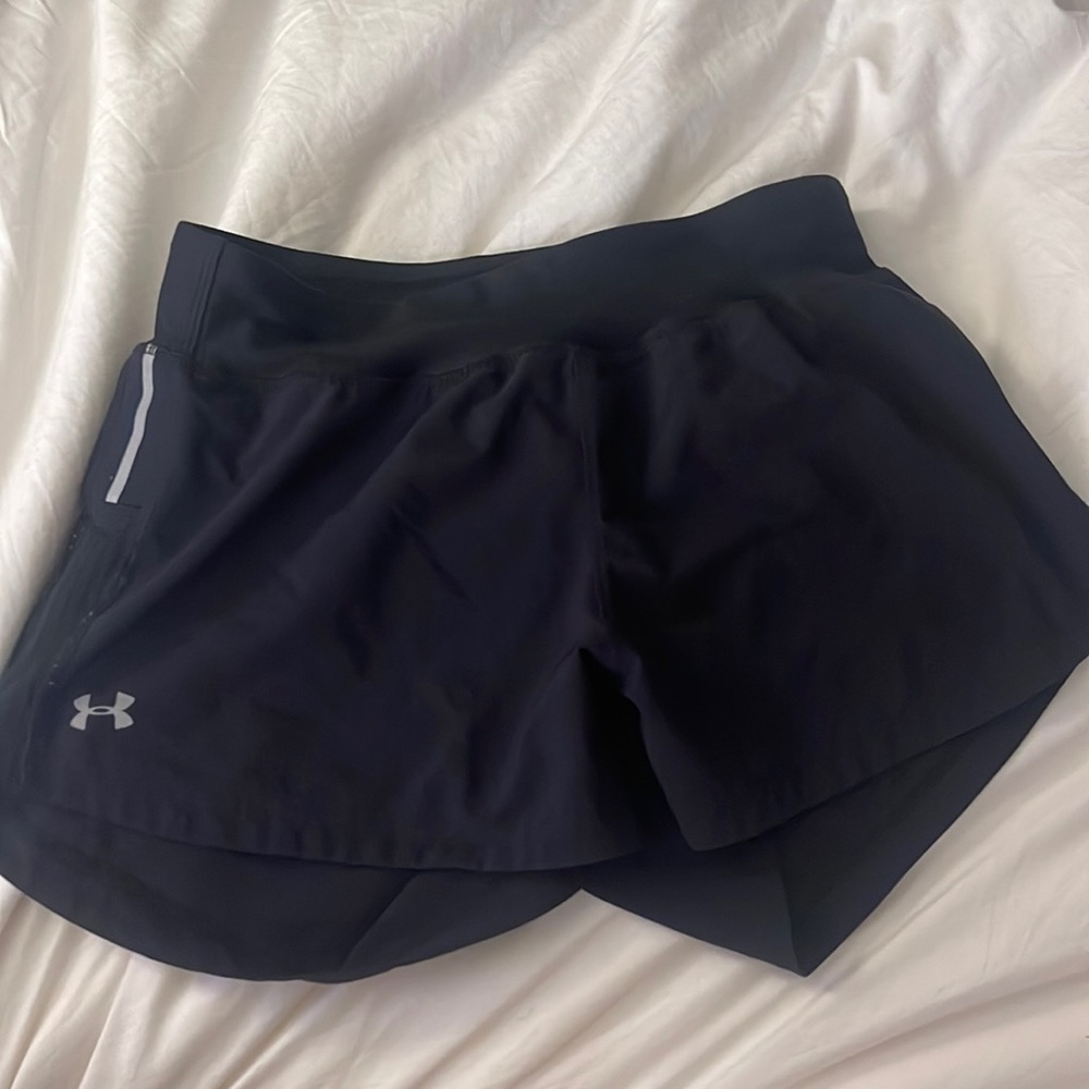 Black underarmour shorts